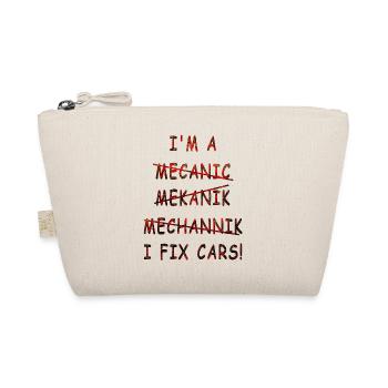 Motorcycle Motorcycle Rebel Legend Mechanic Fix Car Auto - Organic Pouch - nature - Front