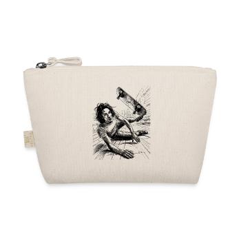 Skater Mayhem on Wheels Shirt - Organic Pouch - nature - Front