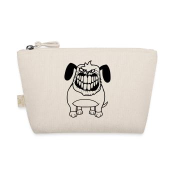chien monstre méchant dangereux dents sourire sourire - Trousse biologique - nature - Devant