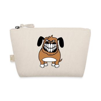 chien monstre méchant dangereux dents sourire sourire - Trousse biologique - nature - Devant