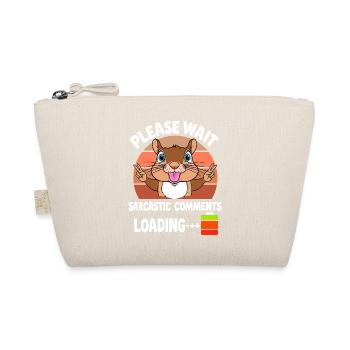 Funny Squirrels - Organic Pouch - nature - Front