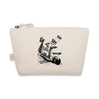 Scène de skater drôle – Cool Crash Shirt - Trousse biologique - nature - Devant