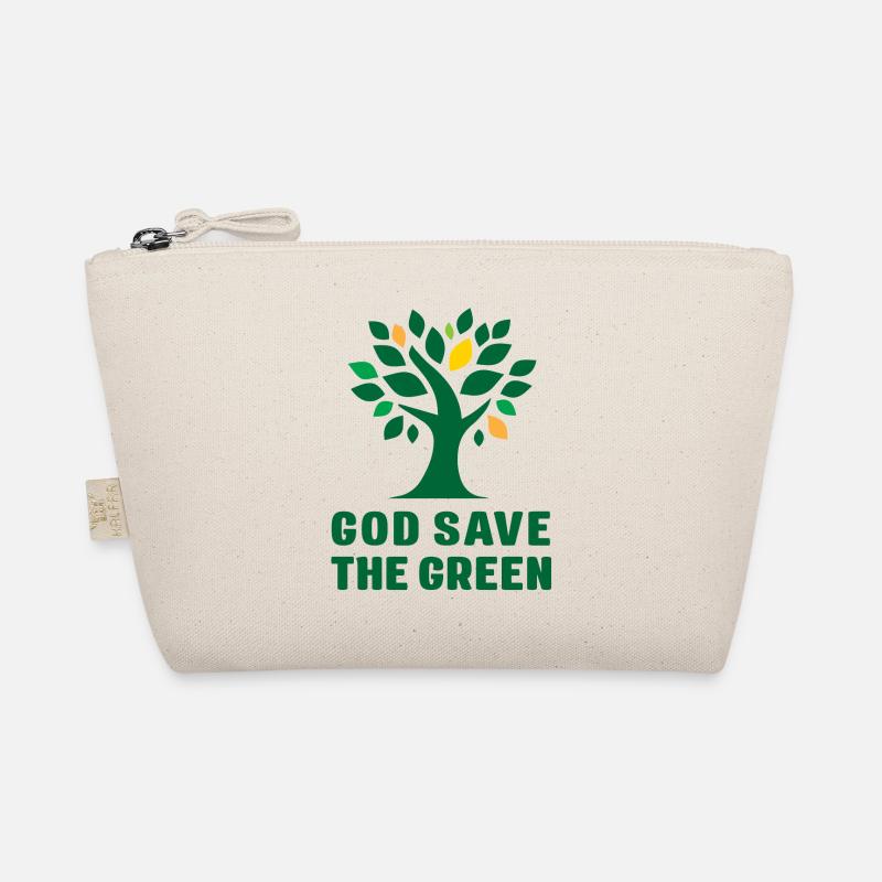 Earth Day - God Save the Green Organic Pouch