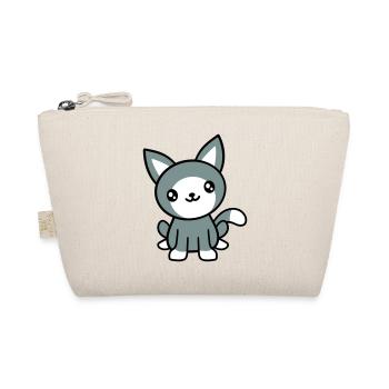 Cat Pet Cute Cute Kitten Friendly - Organic Pouch - nature - Front