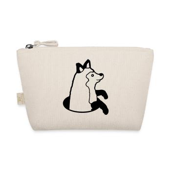 Renard Peeps Drôle Hors Du Trou De Sol Heureux Cool - Trousse biologique - nature - Devant