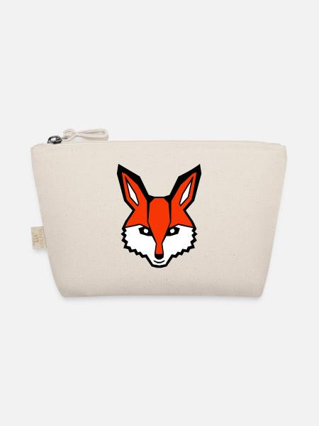 Fox Red Fox Wild Animal Clever Forest Inhabitants - Organic Pouch - nature - Front