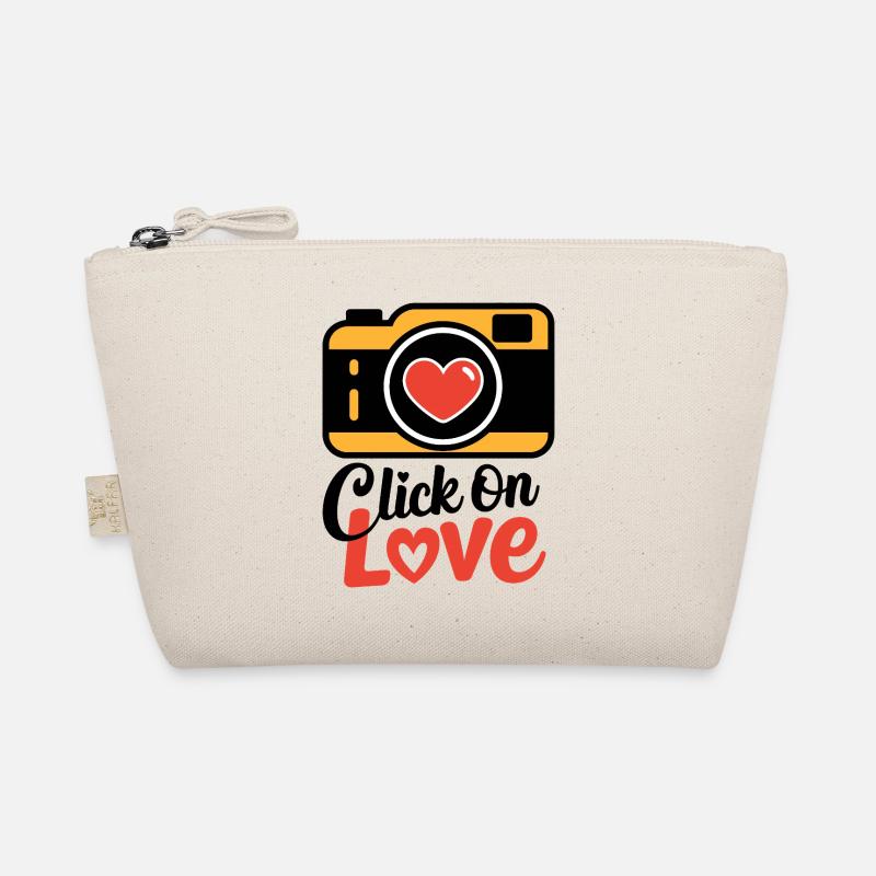 Click On Love - Organic Pouch - nature