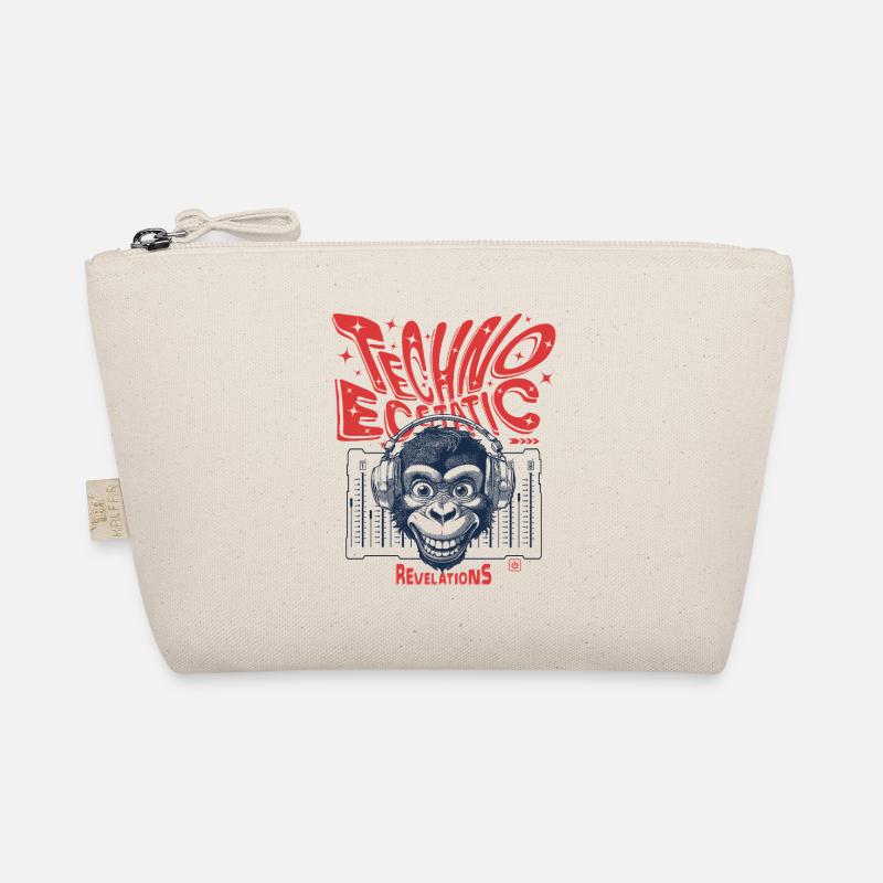 Rhythm Shirt: Chimpanzees and Techno in Harmony Organic Pouch