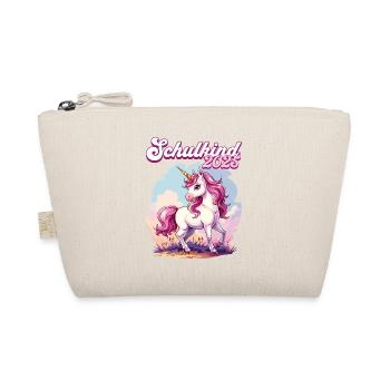 Écolier 2025 Unicorn Enrollment School Student - Trousse biologique - nature - Devant
