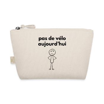 pas de vélo aujourd'hui - Trousse biologique - nature - Devant