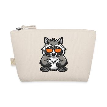 raton laveur animal cool - Trousse biologique - nature - Devant