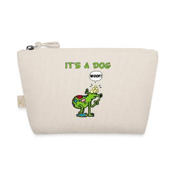 It's a dog - Organic Pouch - nature - Front