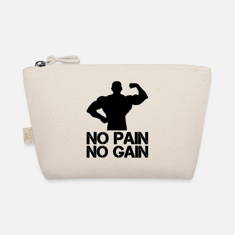 bodybuilder pain gain Bio-Täschchen
