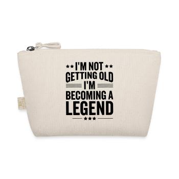 im not getting old im becoming a legend - Organic Pouch - nature - Front