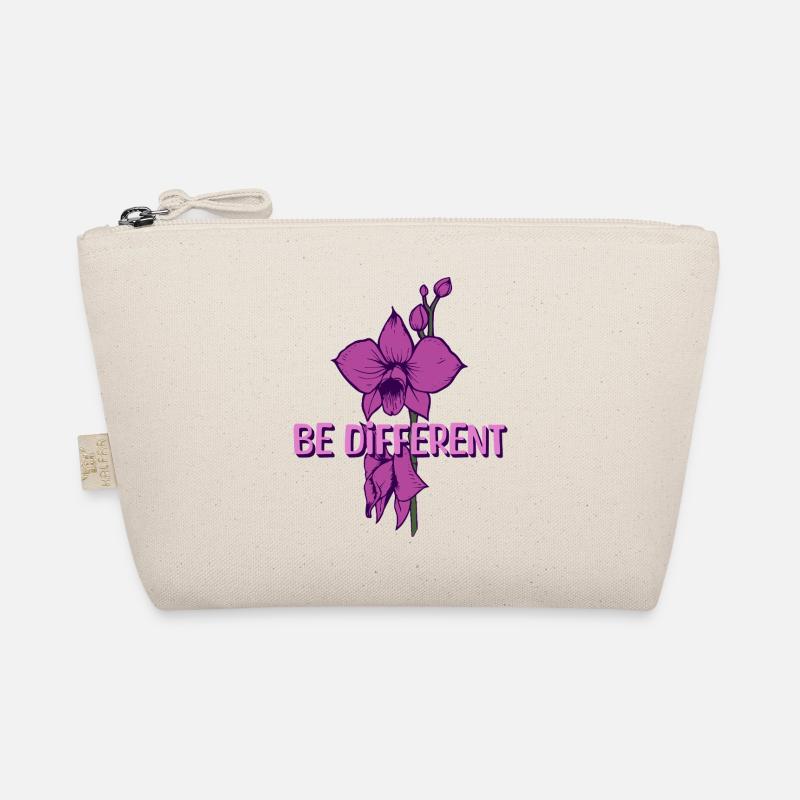 BE DIFFERENT - Orchidée Fleur Amour Positivité Trousse biologique