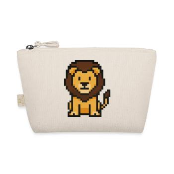 Lion Pixel - Trousse biologique - nature - Devant
