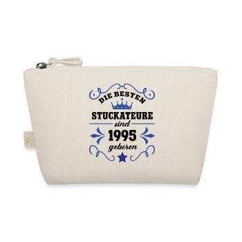 1995 Stuckateur Geburtstag Kollege Arbeitskollege - Bio-Täschchen - Natur - Vorne