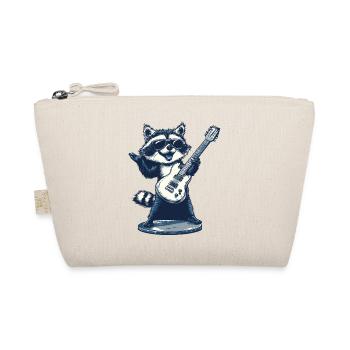 Rock Waschbär -The Original - Bio-Täschchen - Natur - Vorne