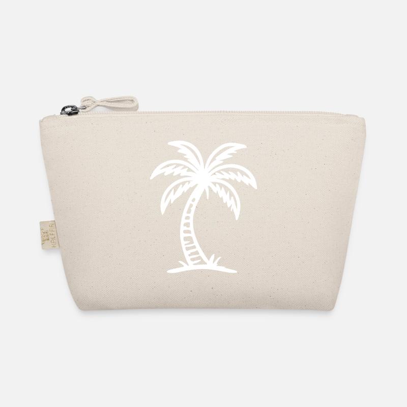 Palm Tree Icon Organic Pouch