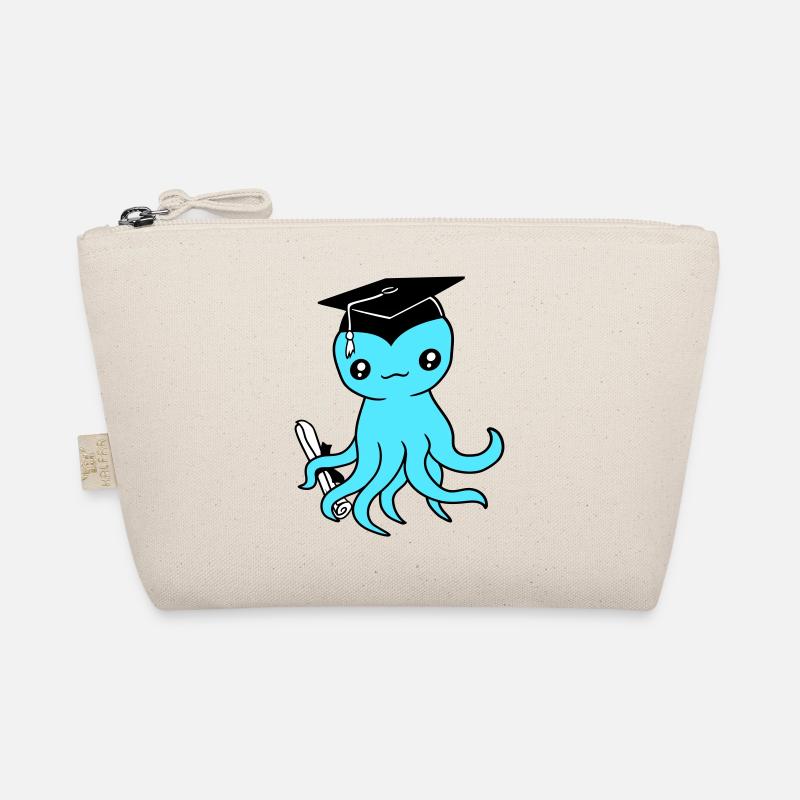 Octopus High School Graduation Passed College Organic Pouch