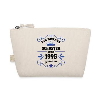 1995 Schuster Geburtstag Kollege Jahrgang 1995 - Bio-Täschchen - Natur - Vorne