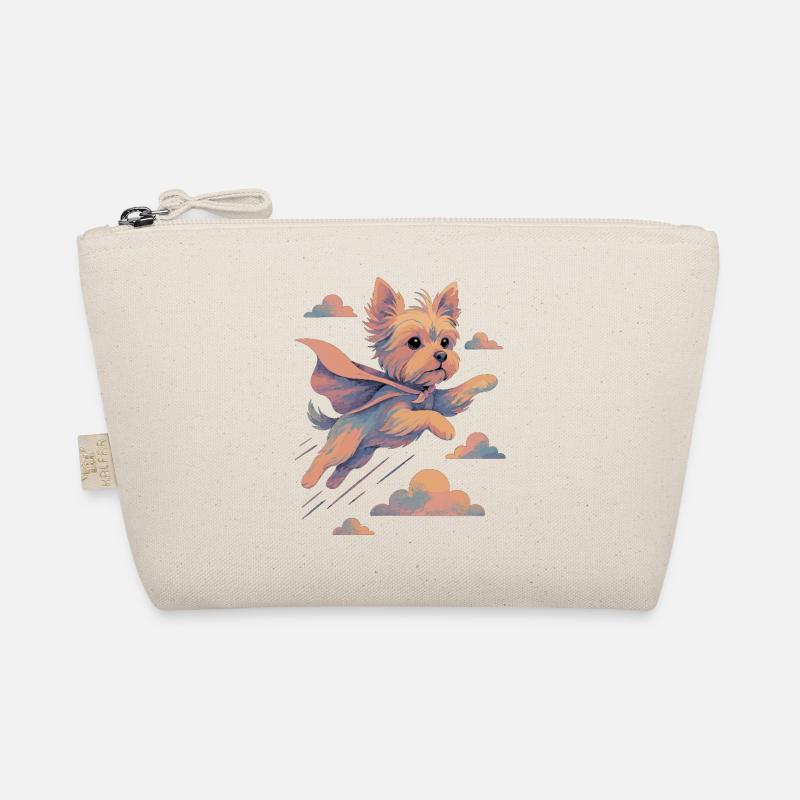 Super Hund Yorkshire Terrier Cape Umhang Geschenk Bio-Täschchen