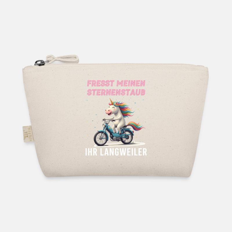 Einhorn Moped Tour Bio-Täschchen