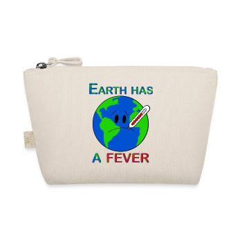Earth Has A Fever - Organic Pouch - nature - Front