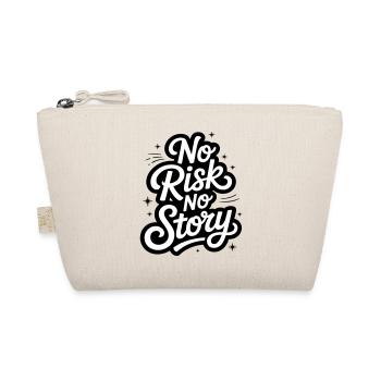 No Risk No Story - Bio-Täschchen - Natur - Vorne