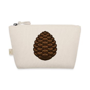Pine cone - Organic Pouch - nature - Front