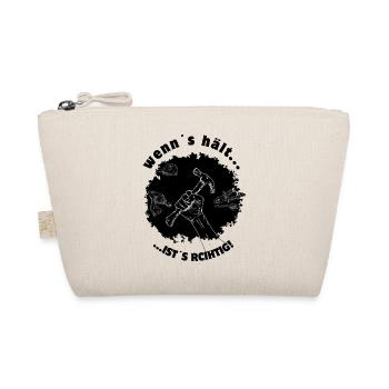If it holds, it's right! - Organic Pouch - nature - Front