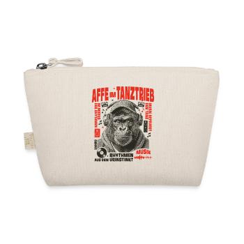 Urban Beton Shirt: Gorilla bleibt auf Anschlag - Bio-Täschchen - Natur - Vorne