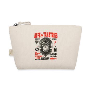 Wild Beat T-Shirt – Pure Monkey Dance - Organic Pouch - nature - Front