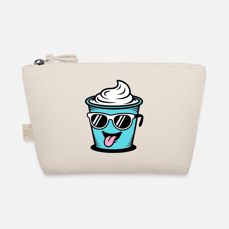 tasses Crème Frech Yaourt Crème Crème Glace Pudding Trousse biologique