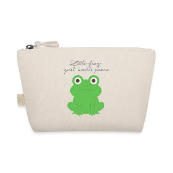 grenouille, regard triste, illustration, grenouille - Trousse biologique - nature - Devant