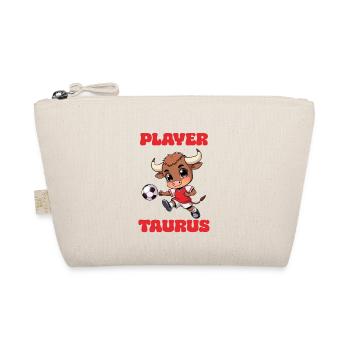 Soccer Soccer Player Taurus Zodiac Sign Taurus - Organic Pouch - nature - Front
