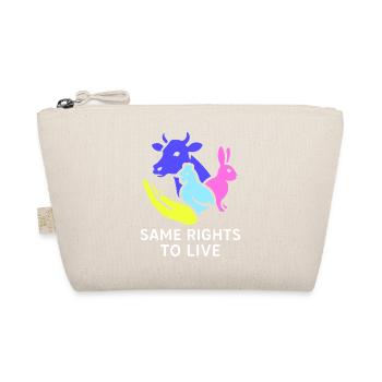 same rights to live - Organic Pouch - nature - Front