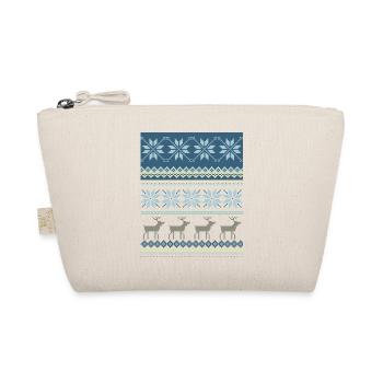 Sparkling Winter Scene - Organic Pouch - nature - Front