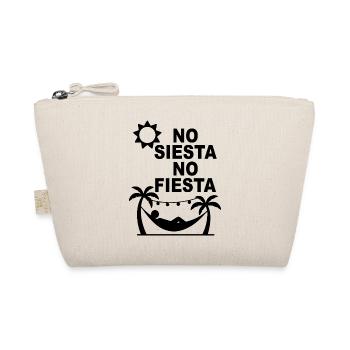 No Siesta No Fiesta – Conception de fête espagnole amusante - Trousse biologique - nature - Devant