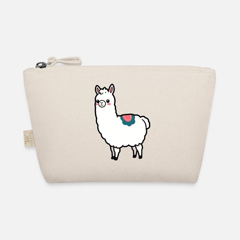 Lama - Bio-Täschchen - Natur