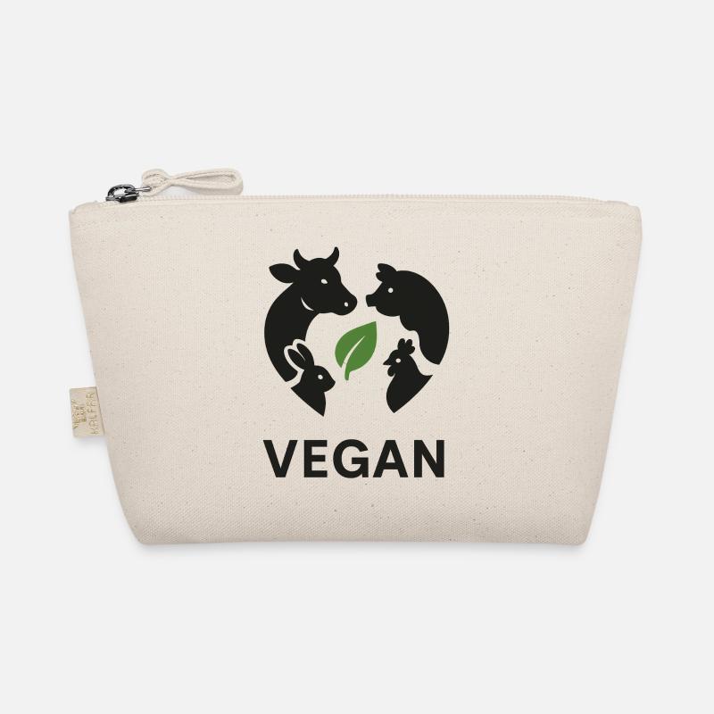Vegan - Bio-Täschchen - Natur