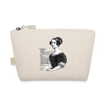 Ada Lovelace Ästhetische Malerei - Bio-Täschchen - Natur - Vorne