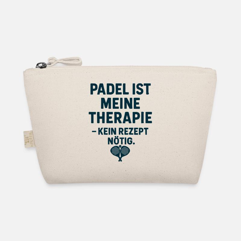 Fun Padel | Padel is my therapy Organic Pouch