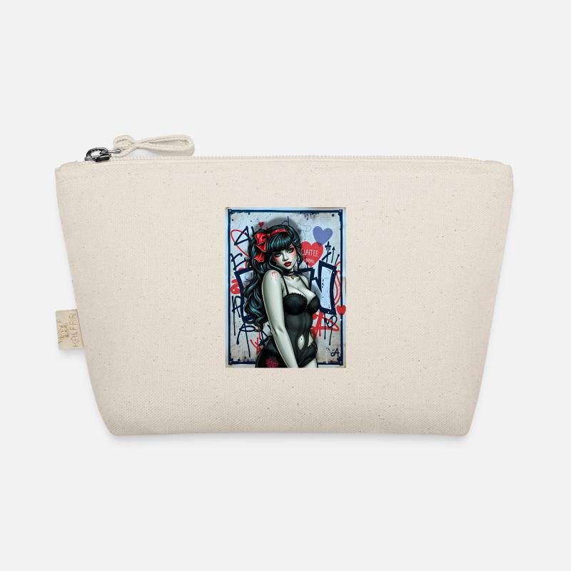 Illustration Gothic avec Graffiti Urbain Trousse biologique