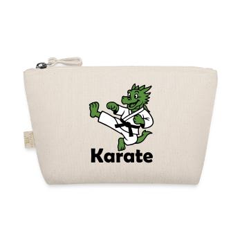 Karate Drache - Bio-Täschchen - Natur - Vorne