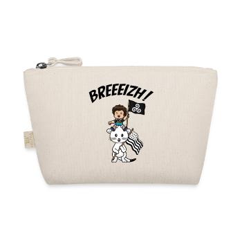 Bretagne Breizh Hermine Enfant Breton Gwenn ha Du - Trousse biologique - nature - Devant