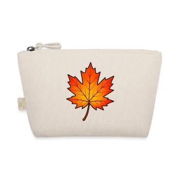 Imprimé feuille d’érable automnale - Trousse biologique - nature - Devant