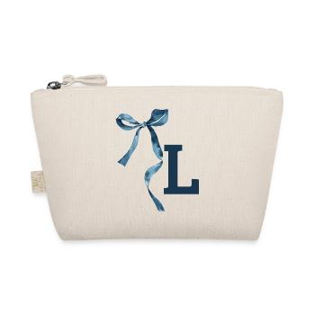 Monogramme l idée cadeau  - Trousse biologique - nature - Devant