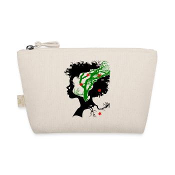 Abstract tree with flowers - Organic Pouch - nature - Front