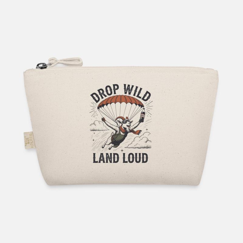 Drop Wild Land Loud - Organic Pouch - nature